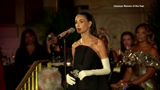 Demi Moore honoured at Glamour Women of the Year awards in NY