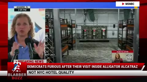 Democrats Furious After Their Visit Inside Alligator Alcatraz