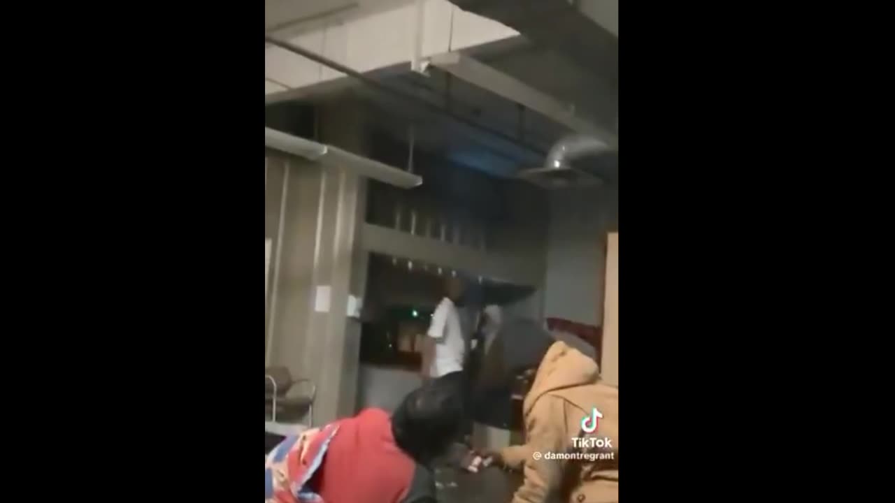 White Powr Santa Claus Kicks Negro Ass