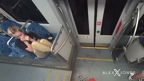 GRAPHIC VIDEO - Horrifying moments show aftermath of Iryna Zarutska's fatal stabbing