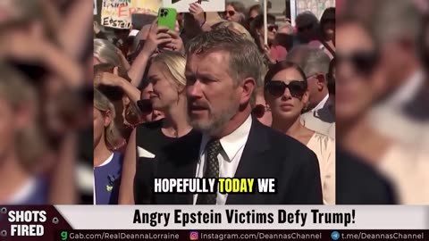 Trump Flies Jets over Epstein Rape Press Conference to Disrupt the victims!