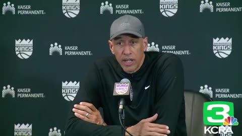 Doug Christie says he needs to do a better coaching job following Sacramento's 3rd straight loss