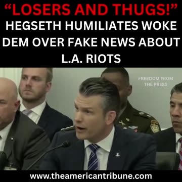 Hegseth Brings the Receipts to Obliterate and Humiliate Dem Rep to His Face On Live TV