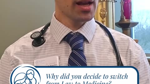 Ask the Doctor: Why did Dr. Cassidy Switch from Law to Medicine?