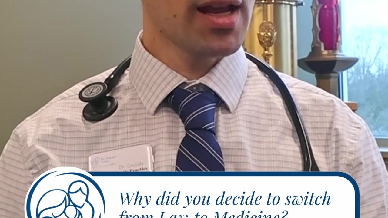 Ask the Doctor: Why did Dr. Cassidy Switch from Law to Medicine?