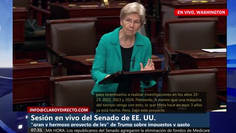 EN VIVO Y EN ESPAÑOL: El Senado de EE.UU. debate la “Big Beautiful Bill” de Trump sobre impuestos y gasto público