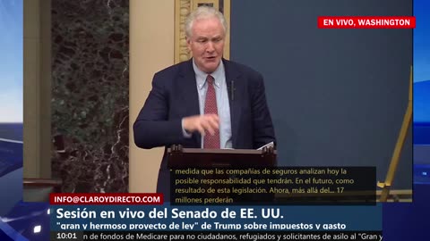 EN VIVO Y EN ESPAÑOL: El Senado de EE.UU. debate la “Big Beautiful Bill” de Trump sobre impuestos y gasto público