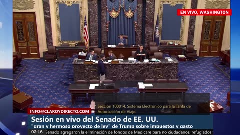 EN VIVO Y EN ESPAÑOL: El Senado de EE.UU. debate la “Big Beautiful Bill” de Trump sobre impuestos y gasto público