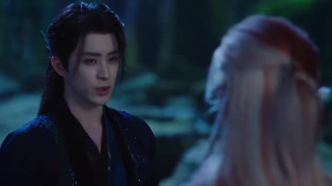 Fan Yue & Bai shou moonlight mystique mu jin gives up his life for the tree episode 20