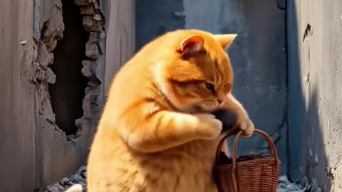 How Did These Cats End Up Having a BBQ Party?