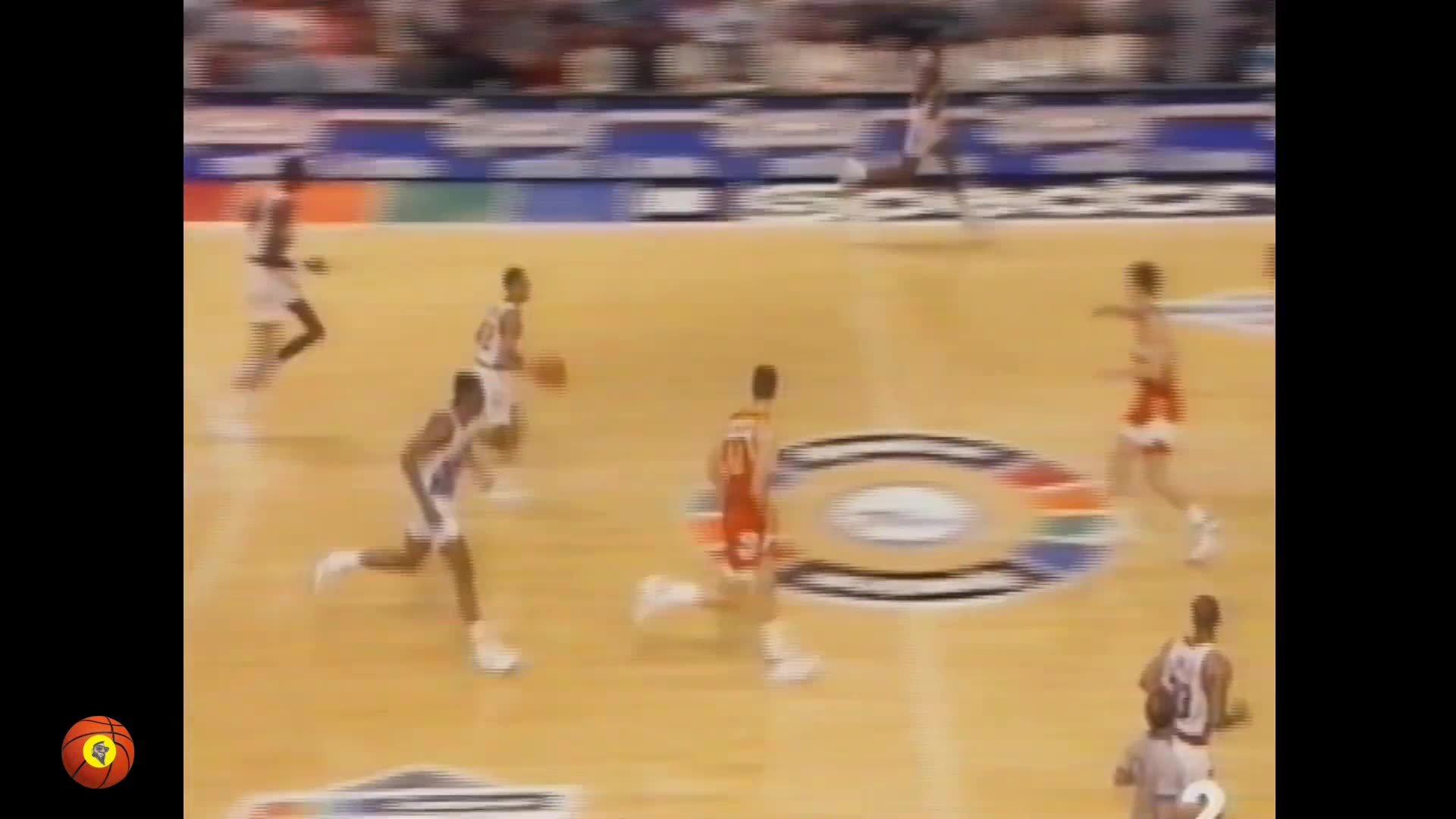 Hawks vs 76ers NBA 1991/92 (22 de Noviembre, 1991) con Ramón Trecet y Esteban Gómez