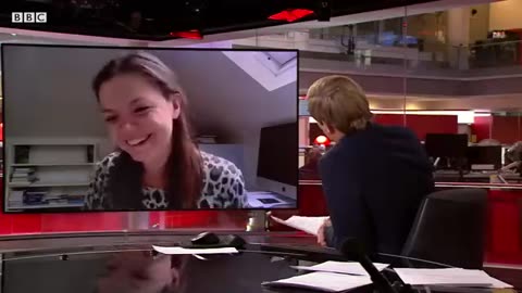 Breaking: Child interrupts BBC News interview - BBC News