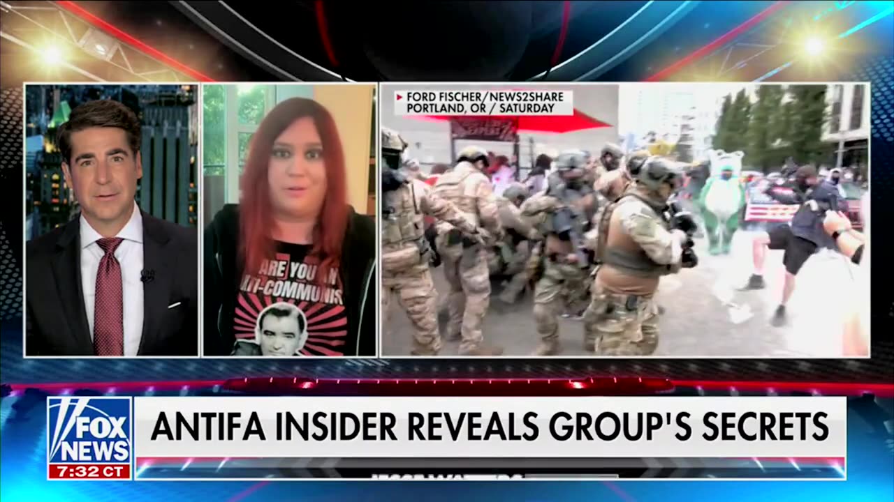 Independent Journalist Shocks Jesse Watters With Antifa Members' Alleged Day Jobs