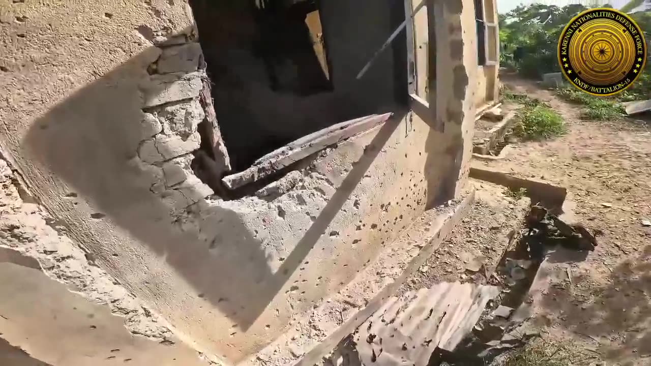 💥🛸 Myanmar War | KNDF B-15 Heavy Artillery in Action | RCF