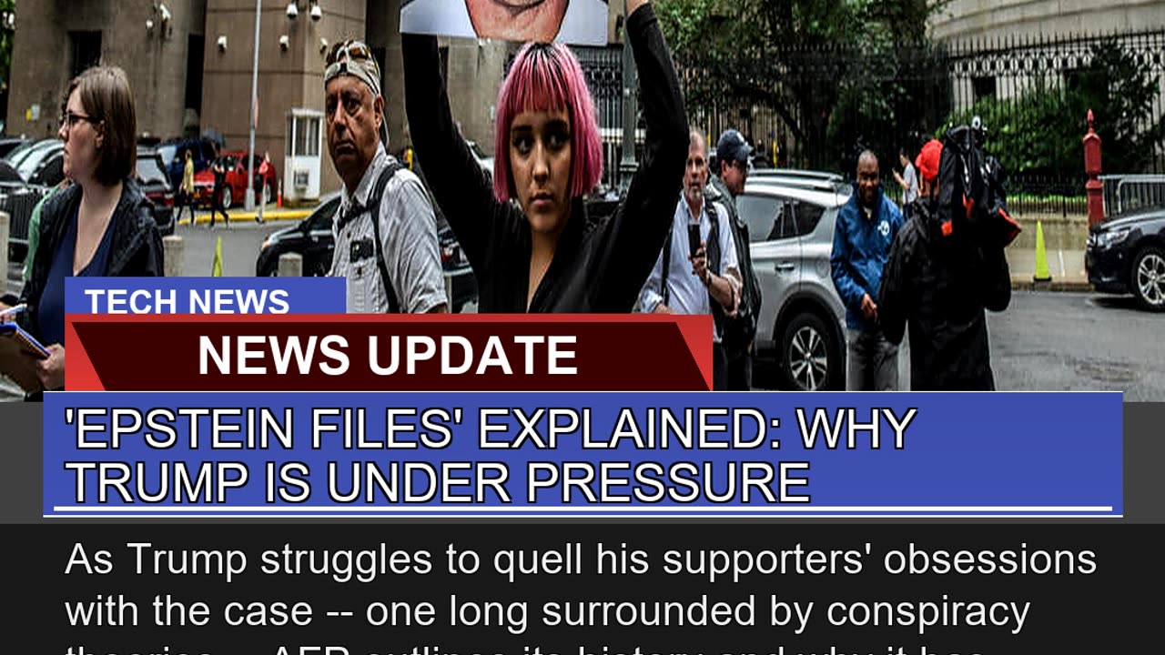 Epstein Files Explained Why Trump is Under Pres
