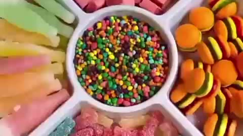 Amezing candy plate