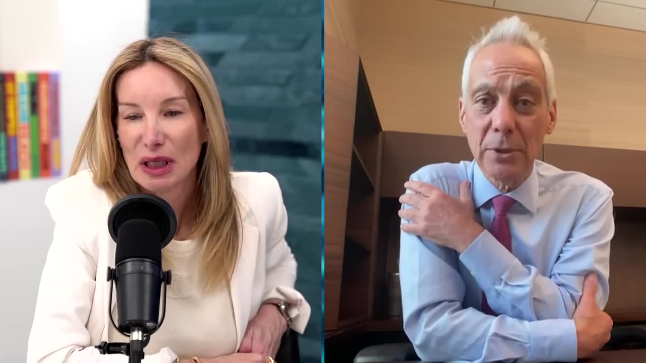 'It Upsets Me So Much': Podcast Host Melts Down When Rahm Emanuel Dismisses Trans Issues
