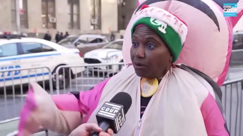 LUIGI MANGIONE SUPPORTER: "I've been here for 38 years....I am ready to leave."