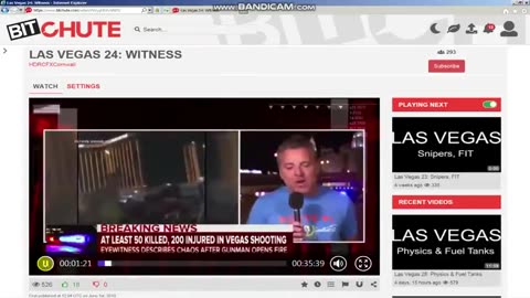 Las Vegas Shooting from Old Bitchute 