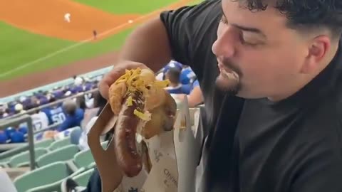 The Slugger: A 16-inch fully loaded glizzy with a POUND of fries for $39.99 😳🔥