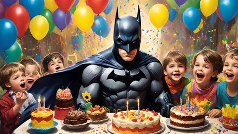 Birthday Party Batman
