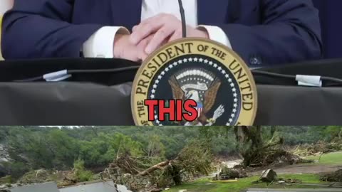 President Trump & First Lady Melania traveled to Texas to honor the lives lost at after the floods.