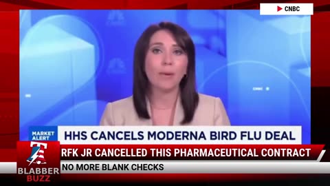 RFK Jr Cancelled This Pharmaceutical Contract