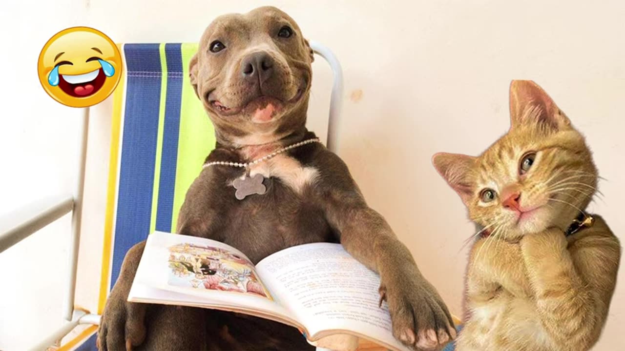 funniest animal videos compilation Dogs & Cat.