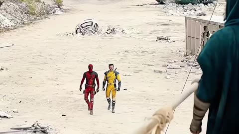 Deadpool Wolverine Fight Scene
