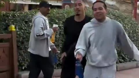Raphinha seen running after an individual during theme park visit - what happened?