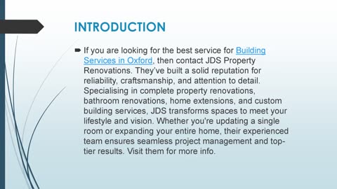 Best Building Services in Oxford