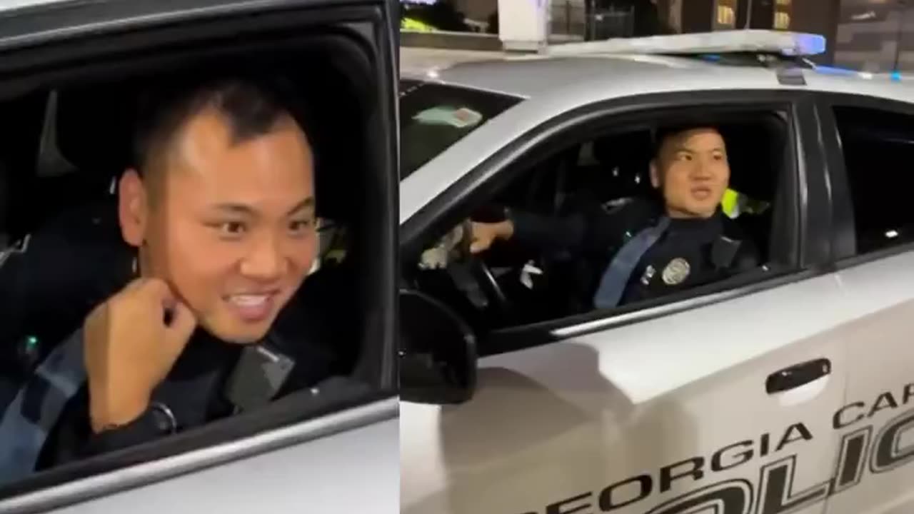 This Atlanta officer is going viral because the way he talks 😂😂