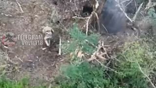 Drone Bounces Of Russian Soldier's Head