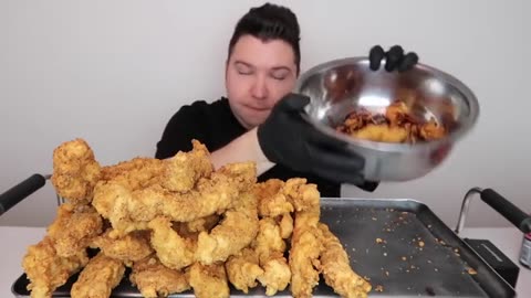 How Much I Weigh Now.... Spicy Chicken Mukbang_part3