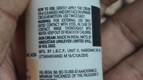 Promoting a brand of skin barier protect cream