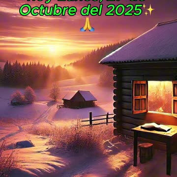 🙏✨Evangelio de hoy Lunes, 27 de Octubre del 2025✨🙏