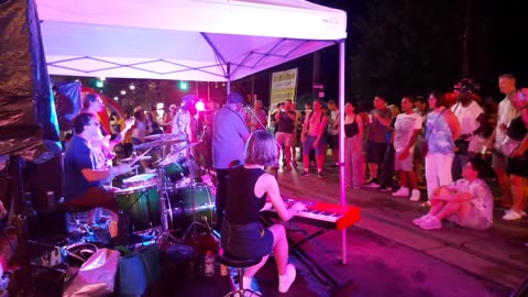 【4K】🎷 Jazz Street Party Downtown Toronto Canada