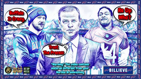 Brandon Beane, Leslie Frazier, Stefon Diggs (The Josh Allen Show)
