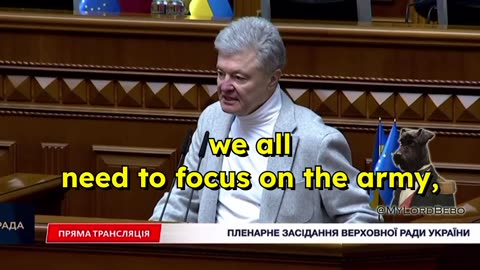 Former Ukraine's President Poroshenko