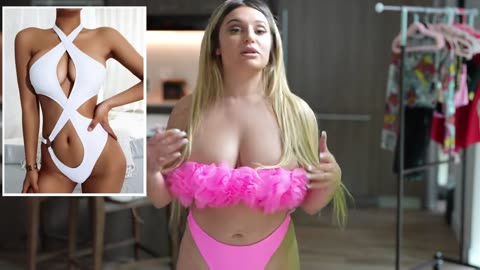 Micro bikini try on haul