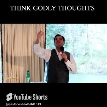 Think Godly thoughts!