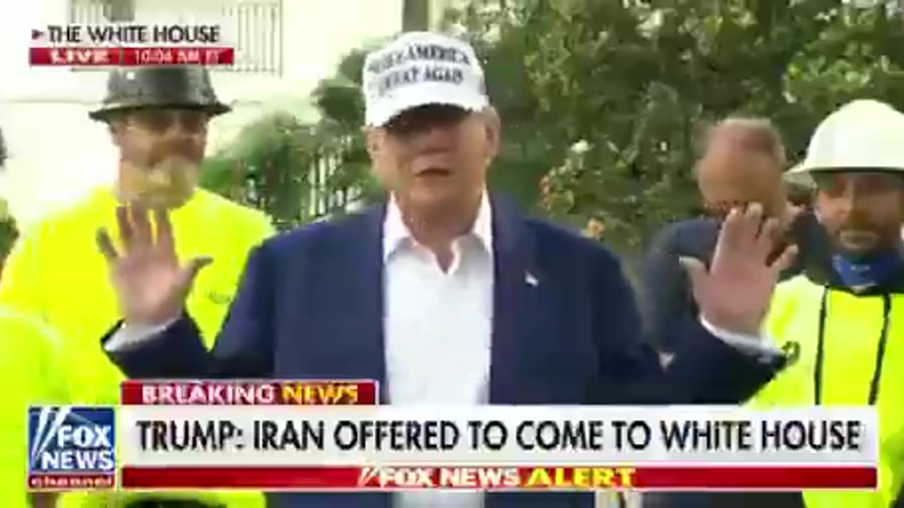 President Trump says he's had it with Iran and will only accept unconditional surrender now