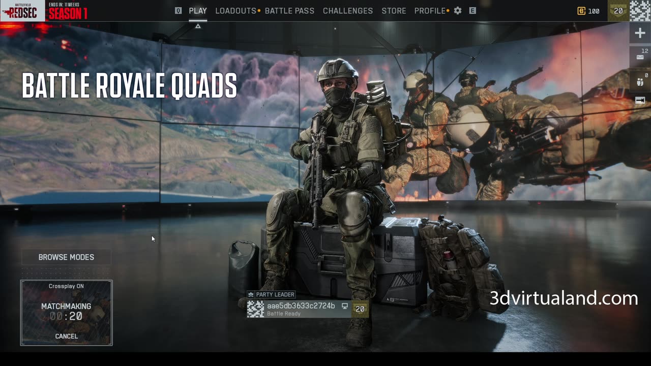 Battlefield REDSEC Season 1 | Wednesday, Friday and Sunday 20:00 pm cdt.