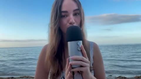 ASMR | whispering by the waves 🌊