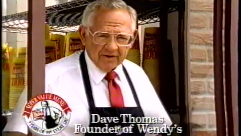 1998 Wendy's Biggie Fast Food Commercial
