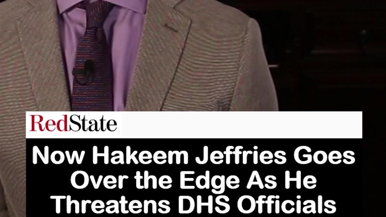 Hakeem Jeffries Threatens Retaliation if Dems who stormed ICE Facility Are Arrested