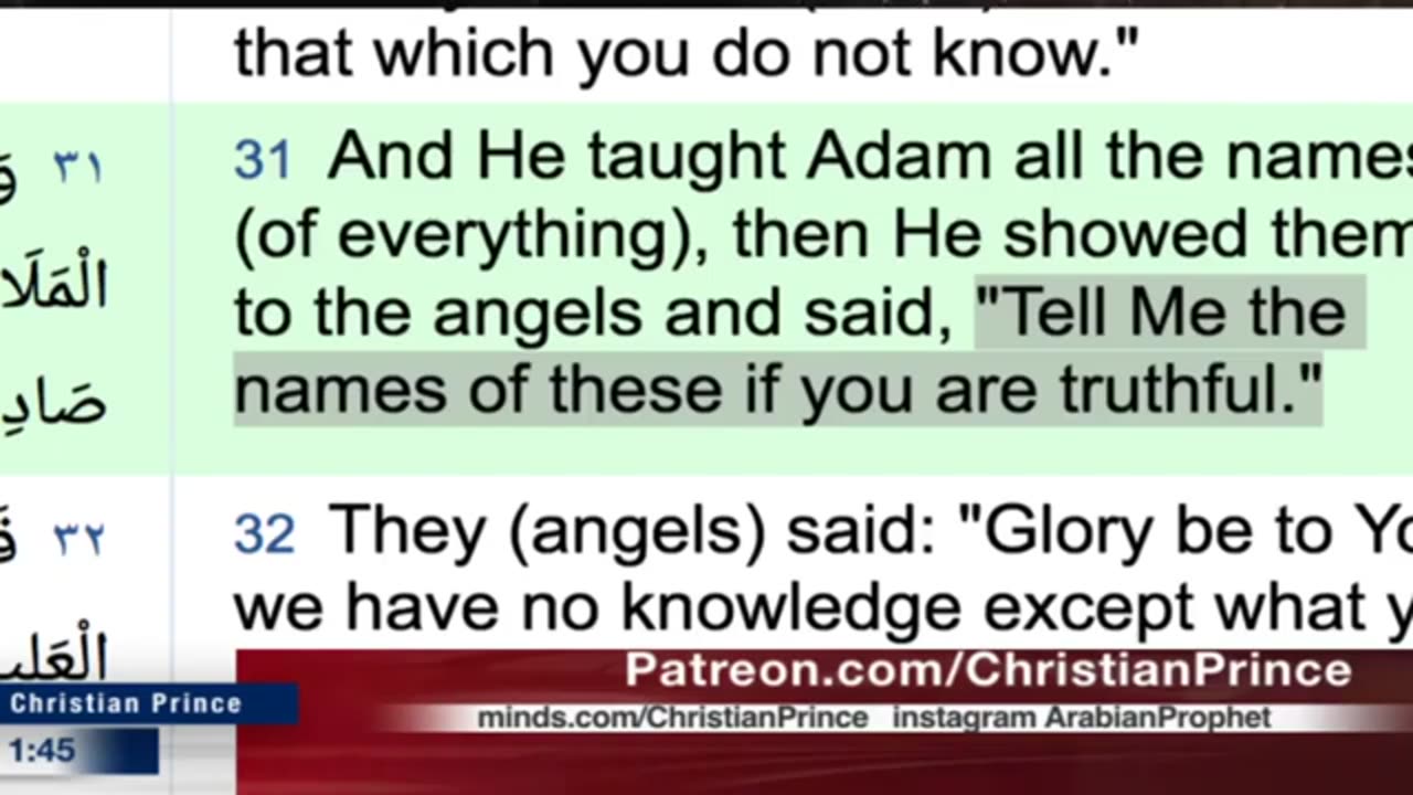 Christian prince I don't believe in Muhammad