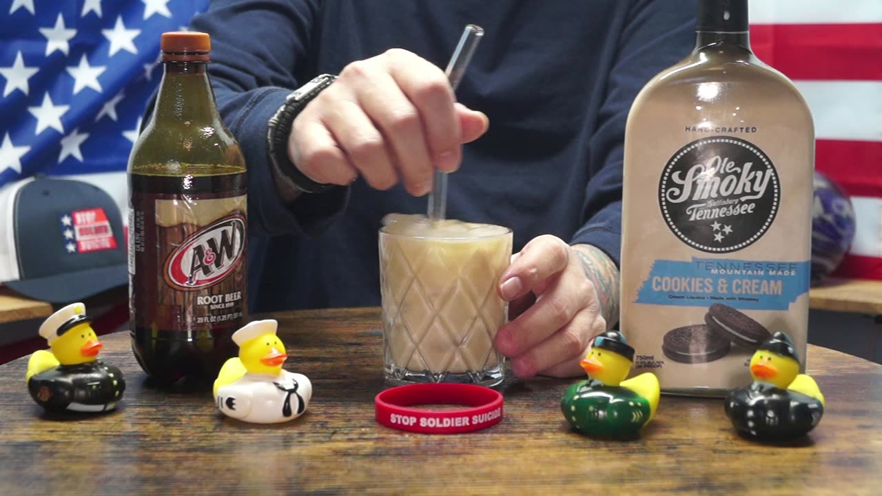 Freddie Naquin Jr - Ole Smoky Cookies & Cream Liqueur & A&W Root Beer