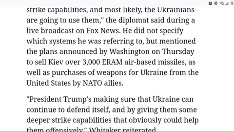 Aug 30, 2025-Watchman News- Eph 2:19 - US to give ERAM missiles, New detention camp in Texas + More!