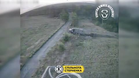💥🔥 In the Pokrovsk direction, SSO destroyed another truck with ammunition